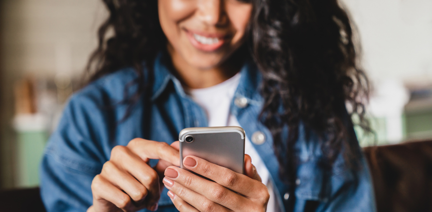 girl on phone